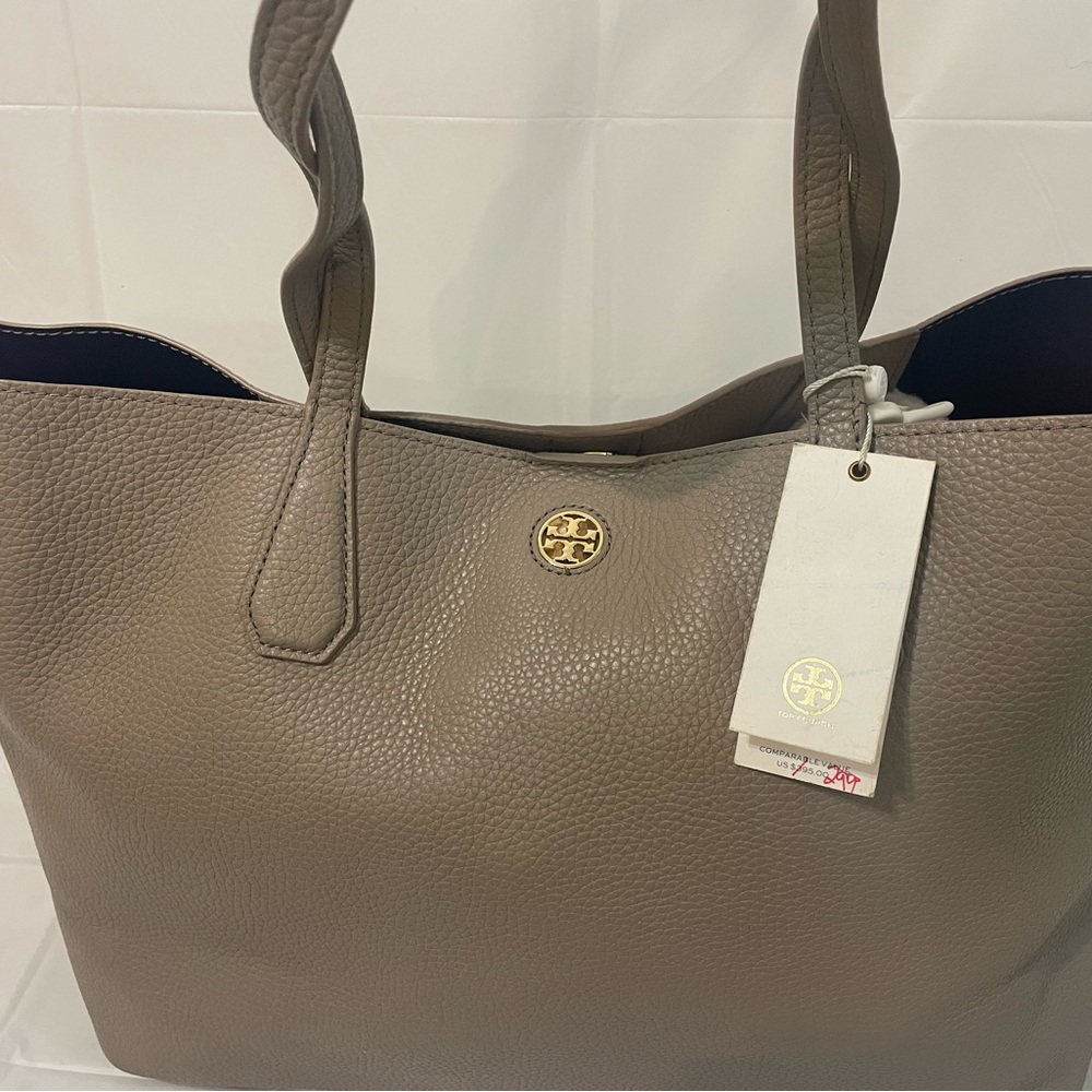 Tory Burch women light Brown handbag